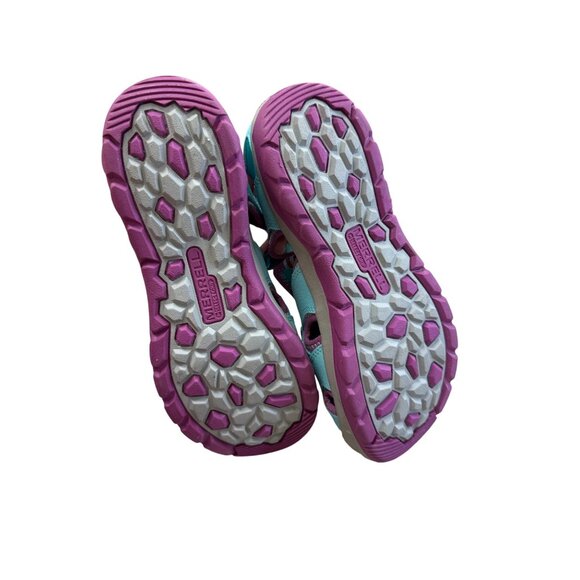 Merrell Hydro Womens Aqua Pink Hiking Water Sandals Size 6 SKU 8301 - Picture 12 of 13